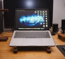 Laptop bracket computer bracket solid wood bracket cervical spine cooling lifting frame desktop plate carrying suspended base