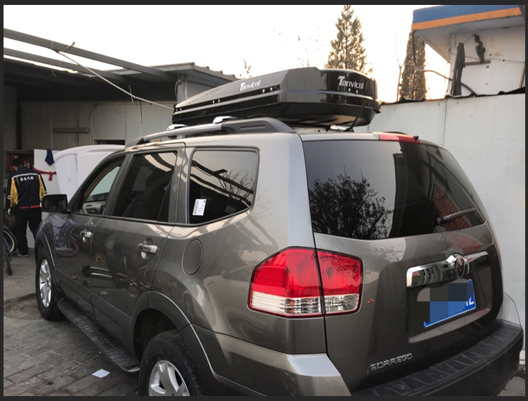 Kia Pa Rui Sorento Chi chạy sư tử chạy show đặc biệt giá hành lý thanh ngang sửa đổi giá nóc du lịch khung chéo - Roof Rack cốp nóc ô tô