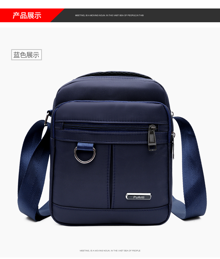 Túi đeo chéo nam Oxford Túi xách nam Messenger Túi xách nam túi xách ba lô kinh doanh bình thường Túi vải đeo vai Túi nhỏ balo du lịch