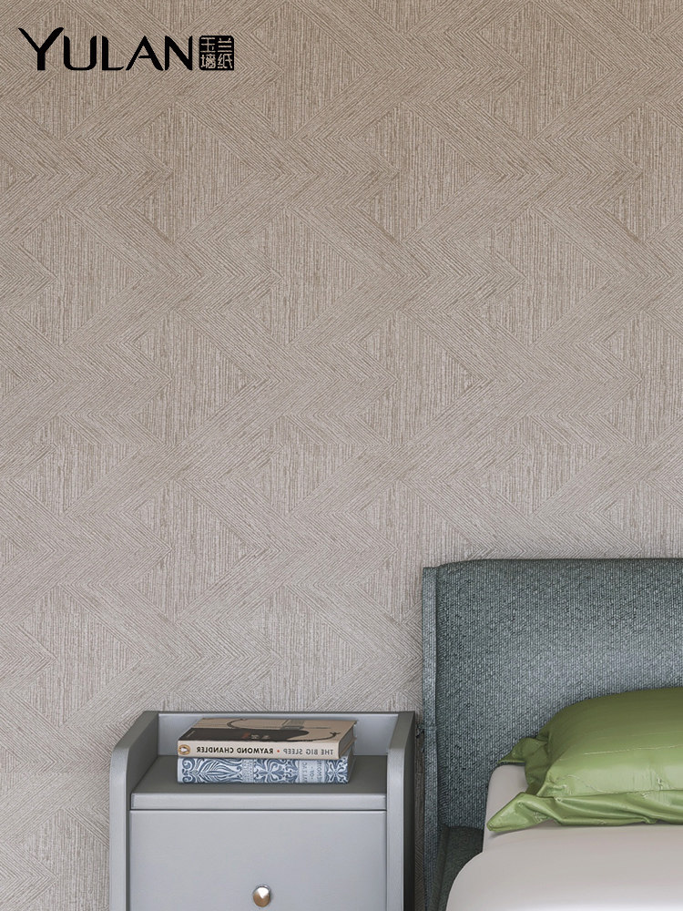 Magnolia European style simple custom wall cloth modern atmosphere seamless wall cloth bedroom living room background wallpaper clear core