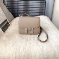 Swift Pipon Kangkang Bag 19 см. Серый серебряный слон.