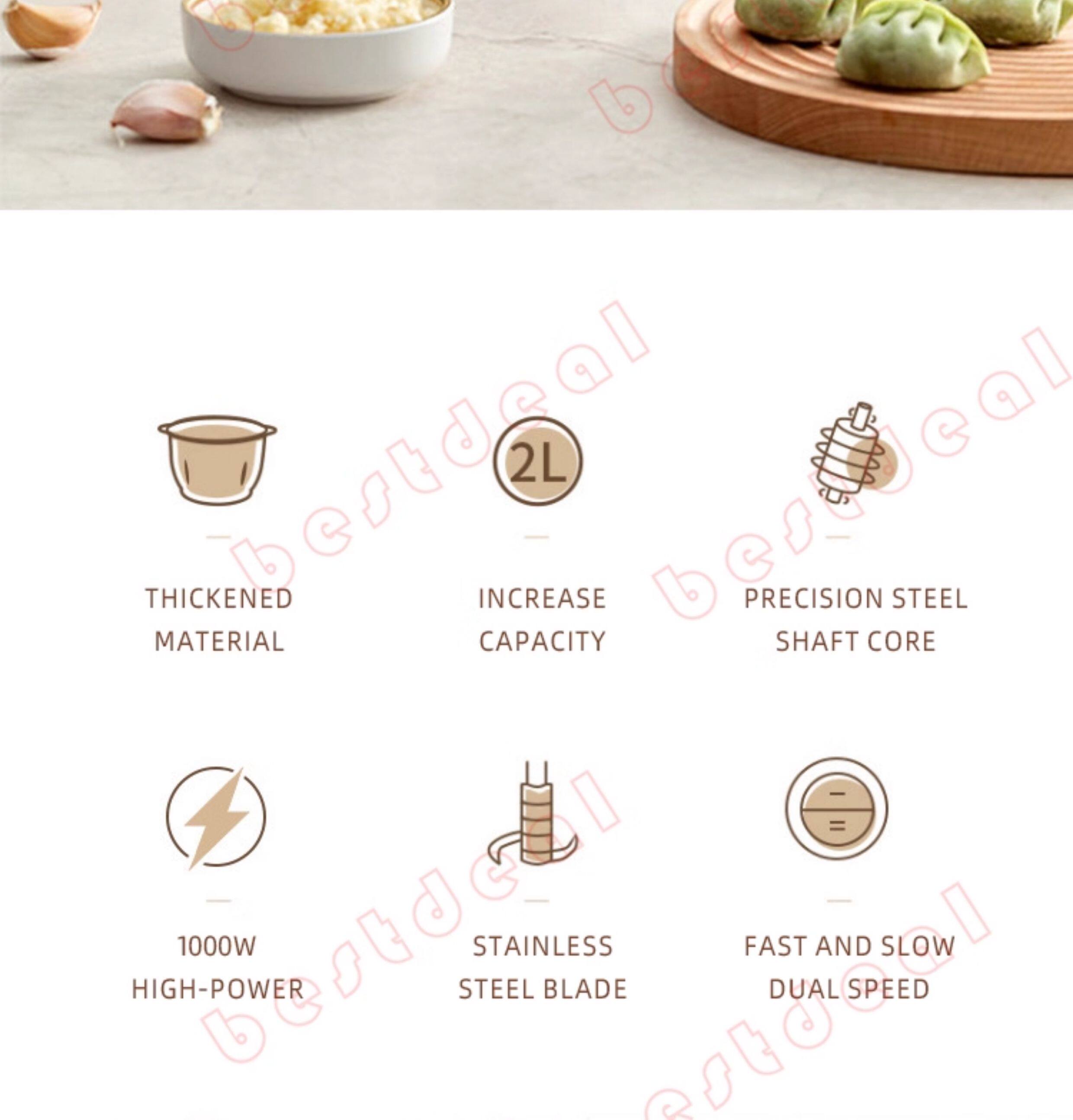 5-in-1 Hand Blender with Multi-Speed Control & Mixer - Taobao product photo 8