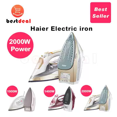 1600w Haier electric iron steam soleplate clothes steamer