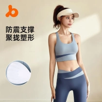 High-waisted belly-controlling yoga clothes shock-proof yoga fitness suits tight-fitting butt-lifting nude yoga clothes suits