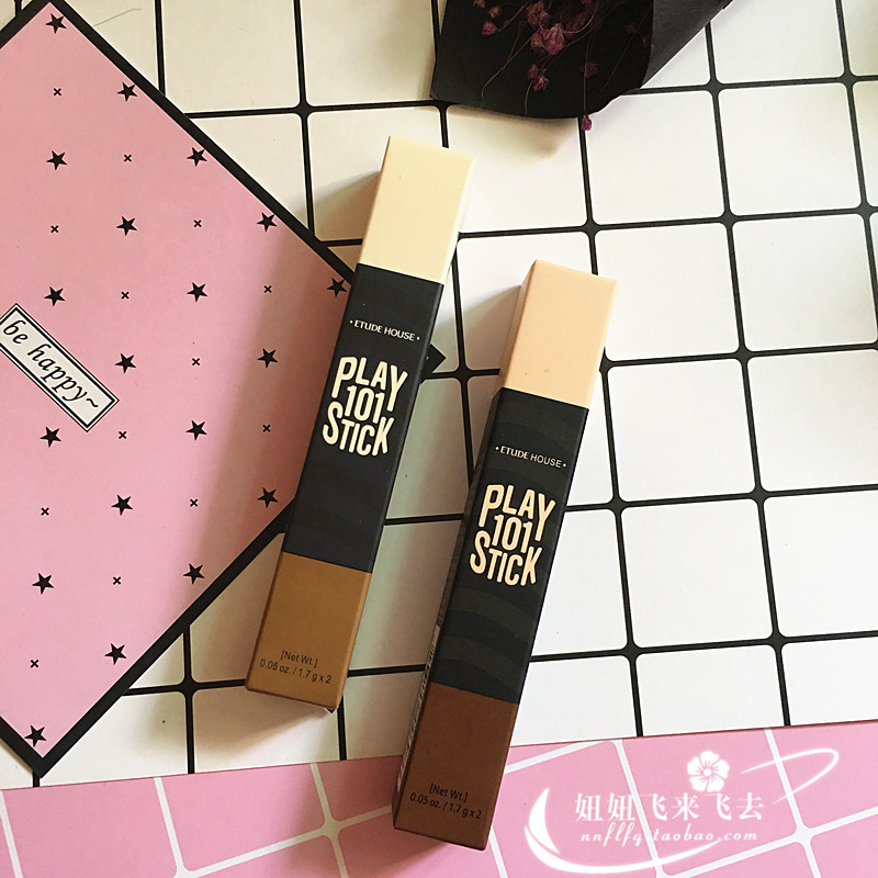 Hàn Quốc Etude House Etude House play101 đôi đầu cao ánh sáng sửa chữa năng lực dính bút bóng ngựa pony highlight trang điểm