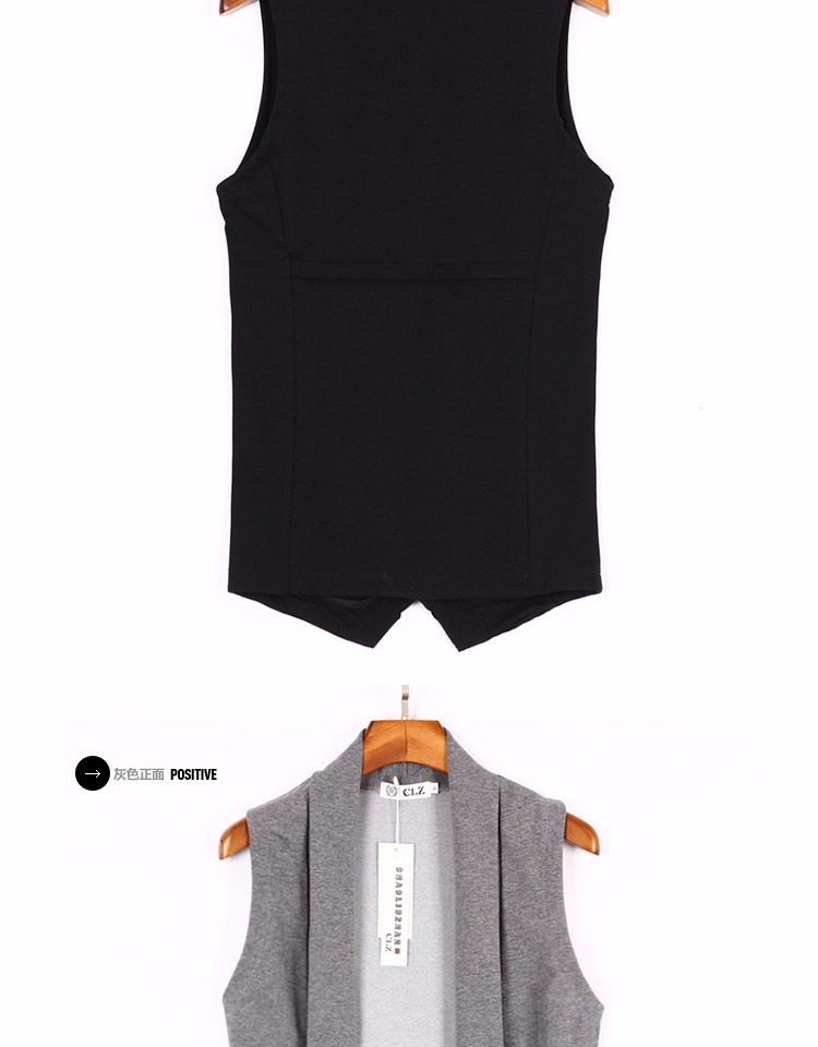 Nhật bản Hàn Quốc nam Punk cá tính vest mùa hè không tay đan áo khoác mỏng phần bên ngoài xu hướng vest vest