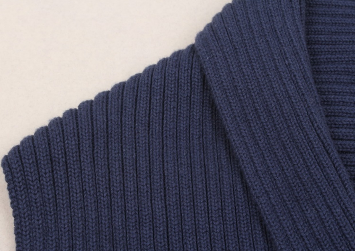 Thời trang nam áo len dài vest nam mùa xuân và mùa thu Hàn Quốc của áo len không tay đan áo len xu hướng vest cardigan nam 