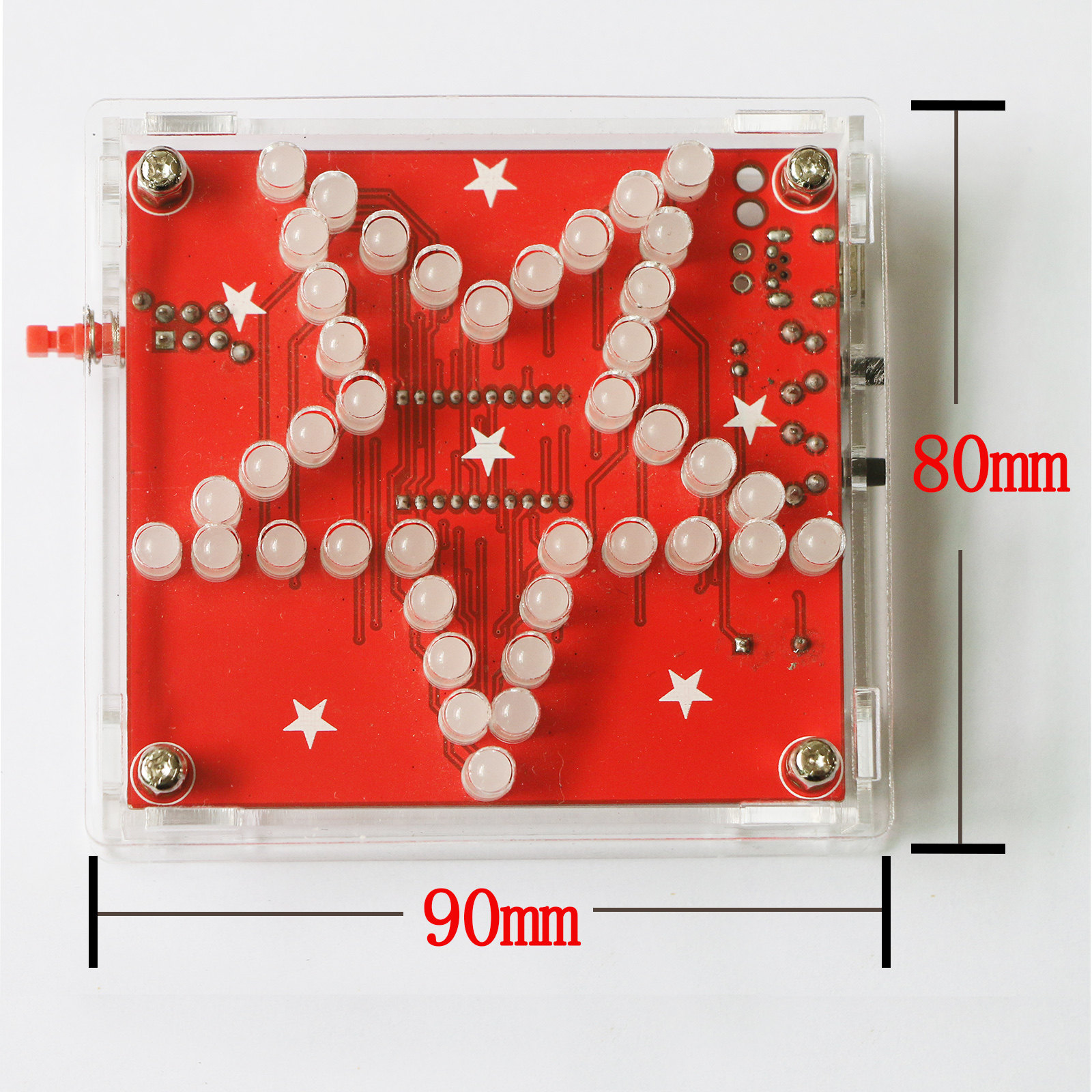 Pentagram Lamp LED Kit Seven Color Music Single Wafer Welding Electronic DIY Practical practice Internship
