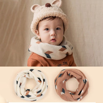 South Korea imported knitted baby scarf autumn and winter Children child collar baby collar cotton baby boy
