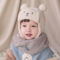 Korean baby collar collar collar autumn and winter baby 0-1-2-3 years old boy baby scarf warm girl
