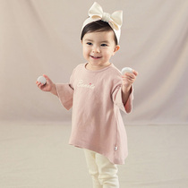 Korean baby girl skirt dress spring and autumn cotton baby girl children Princess Dress 1-2 years old