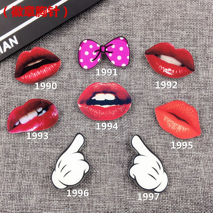 Broche femme en plexiglas - Ref 1175063 Image 17