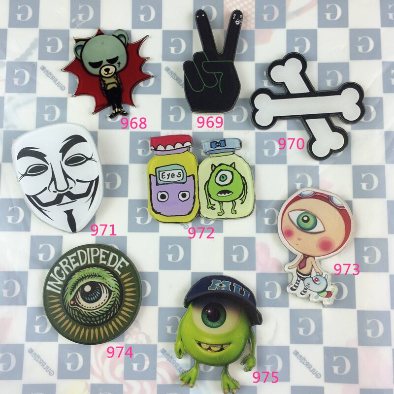 Broche femme en plexiglas - Ref 1183862 Image 12