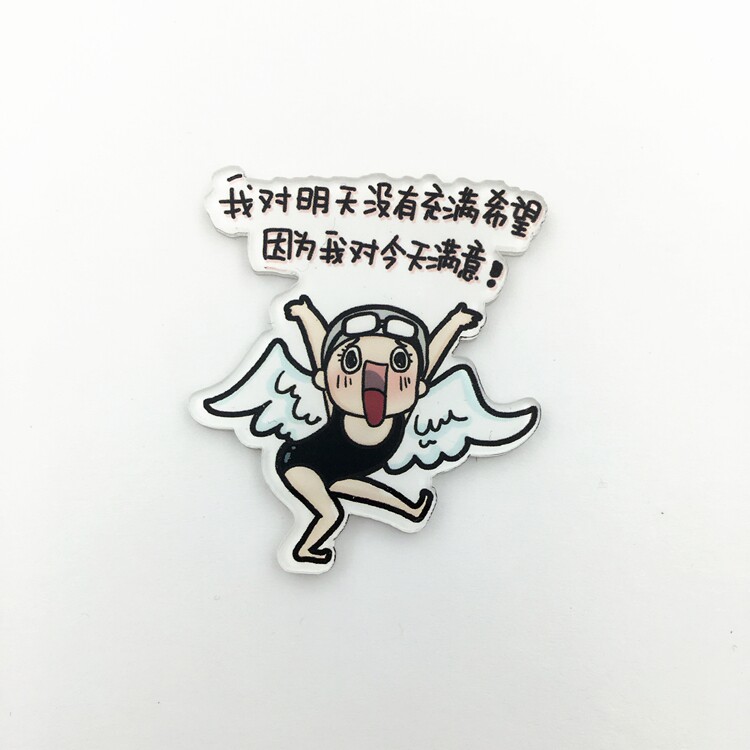 Broche femme en plexiglas - Ref 1172346 Image 10