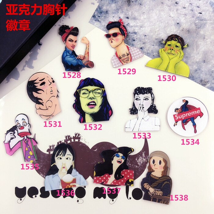 Broche en plexiglas - Ref 1183884 Image 9