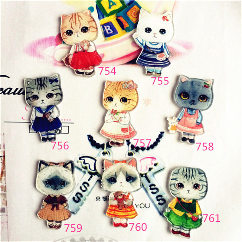 Broche femme en plexiglas - Ref 1183825 Image 7