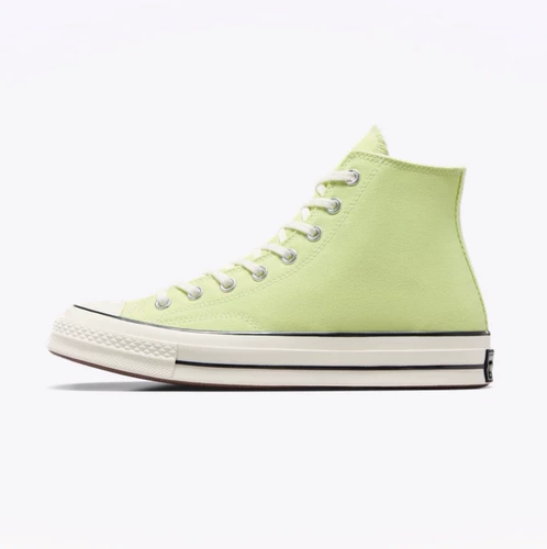 Converse 2024 Новый 1970 -х годов Apple Green Ti Green High и Low Canvas обувь A07428C A07431C