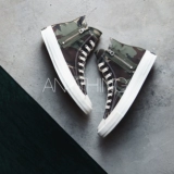 Converse, камуфляжные высокие кеды с молнией