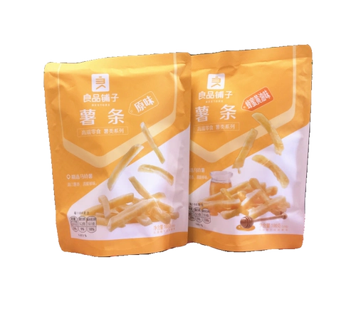 良品铺子 Френточный фри Оригинальный вкус медового масла 100 г овощных хрустящих таблеток Картофельная полоса хранить ту же модель
