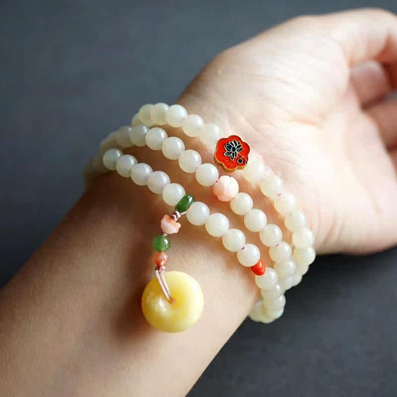 Hand for original design natural and field jade Multi-circle hand condensed matte female style 100 hitch a touch of a high Jadolu