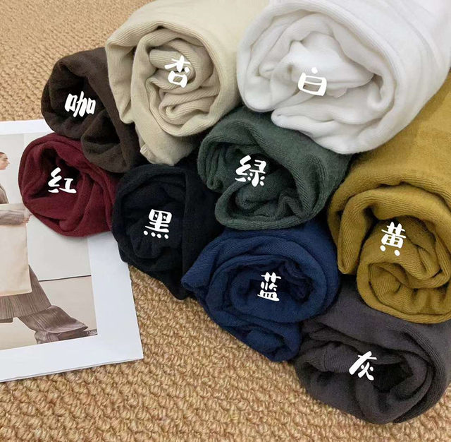 Women's high-quality spring and autumn long-sleeved T-shirt with letters on the back, loose, slim, versatile, round-neck, solid color bottoming shirt, cotton