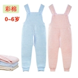 Удерживающий тепло слинг, стеганые штаны, детский хлопковый бандаж пупочный, трусы, удерживающая тепло майка топ