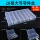 Hộp linh kiện bằng nhựa trong suốt Hộp lưu trữ nhiều ngăn có nắp Hộp công cụ phân loại vít nhỏ Hộp linh kiện điện tử có thể tháo rời