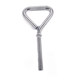 Pure steel kettlebell handle women's and men's kettlebell handle hip plating adjustable dumbbell 2.5 small hole kettlebell handle