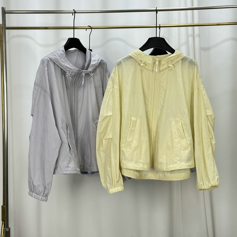 Bai Liang Yuan S003 Sun Protection Jacket for Women, Summer Thin 2026 New Model, Small Size Hooded Coat, Sun Protection Cardigan Top