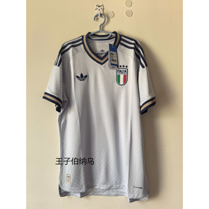 Italy's 2026 World Cup Away Player Version Jersey, with Number 14 Chiesa and Other Printed Names, Jl6938