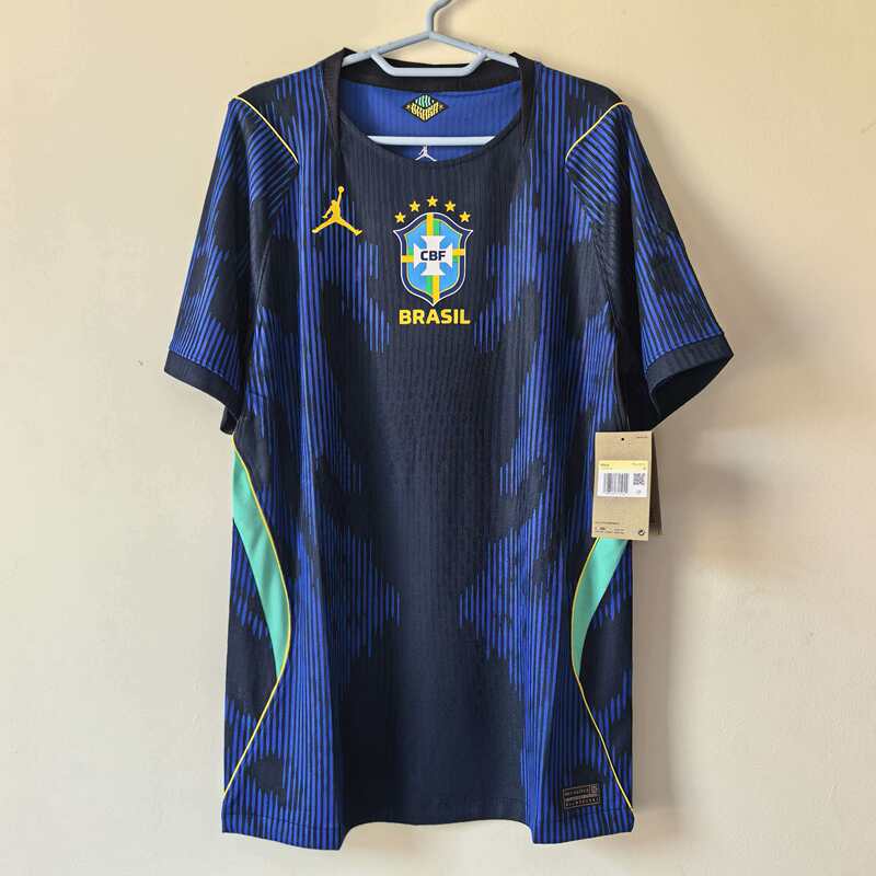 Brazil 2026 World Cup Away Player Version Jersey, with Number 10 Neymar and Other Printings, Iu1074
