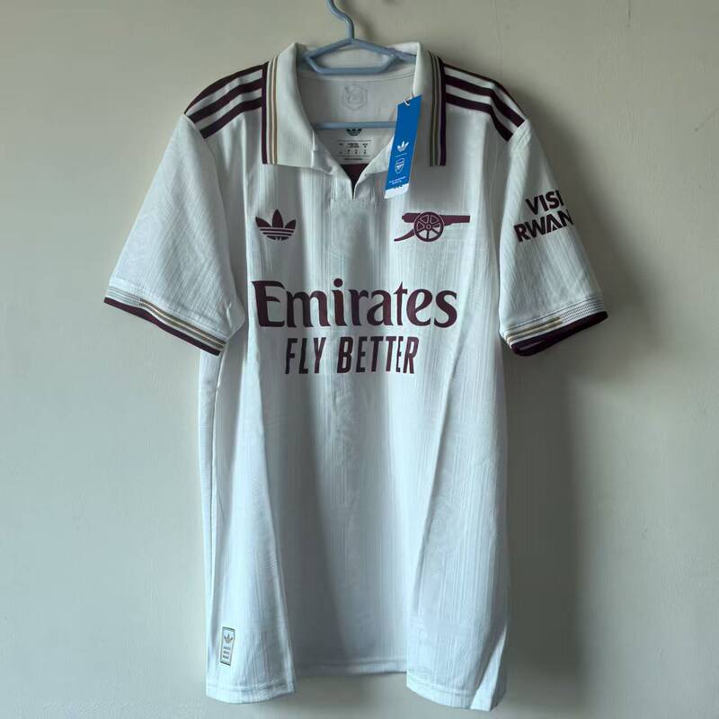 Arsenal's 25-26 Season Second Away Player Version Jersey, with Number 41 Rice and Other Printings, Ji9554 Arsenal's 25-26 Season Second Away Player Version Jersey, with Number 41 Rice and Other Printings, Ji9554
