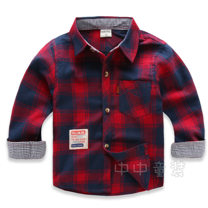 Chemise garcon à manche longue - Ref 2080939 Image 24