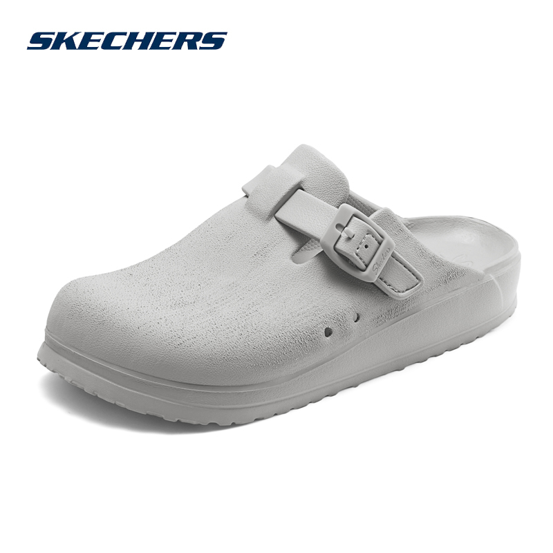 Skechers Birkenstock Shoes for Women, New Style Outdoor Sandals, Casual, Lightweight, Breathable, Comfortable Kelly Beach Shoes, Versatile
