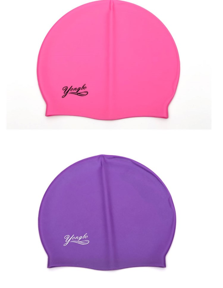 Mũ bơi Unisex, mũ bơi, mũ bơi silicon không thấm nước, thiết bị bơi nhiều màu - Mũ bơi mũ bơi chống ướt tóc