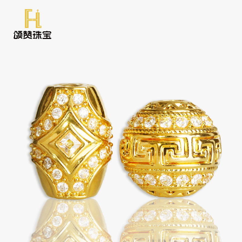 Pure Gold 5D Hard Gold Dot Diamond Pattern Round Bead Olive Tube Bead Large Size Lucky Bead Filigree Bracelet Gold Bead Tube Bead Accessories Pure Gold 5D Hard Gold Dot Diamond Pattern Round Bead Olive Tube Bead Large Size Lucky Bead Filigree Bracelet Gold Bead Tube Bead Accessories