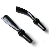 DIY freestyle Stone pipe accessories 3MM filter element acrylic integrated pipe cigarette holder double convex army plug handle