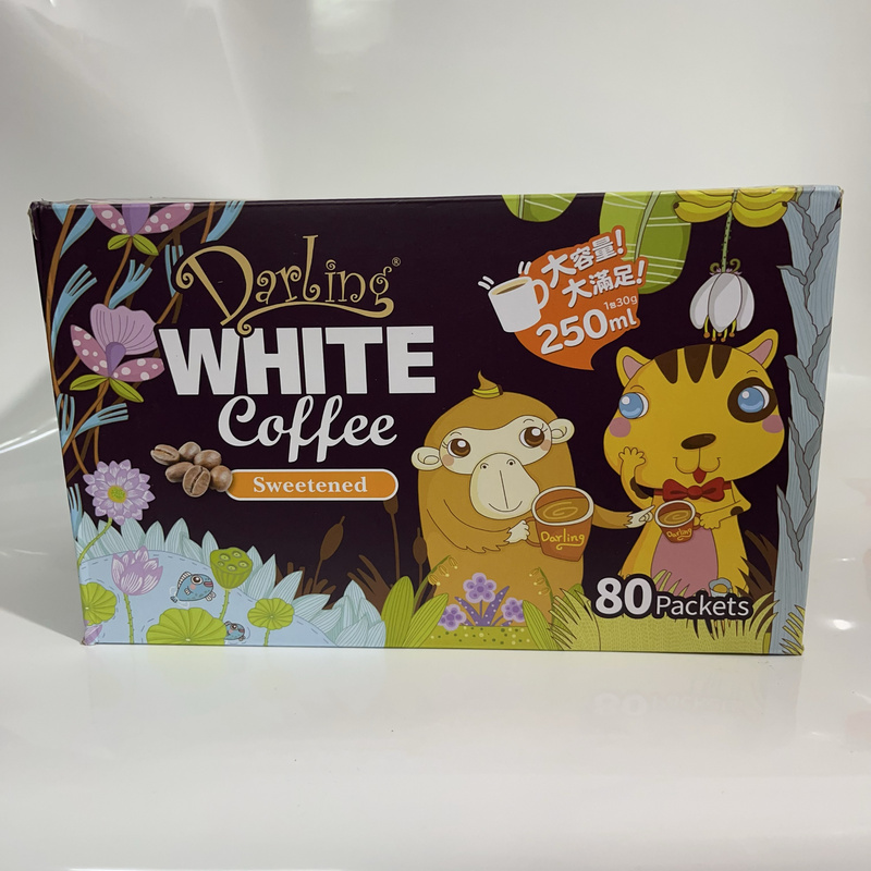 Purchased from Taiwan Darling Dear White Coffee Instant 3-in-1 Drinking Coffee 30g×80