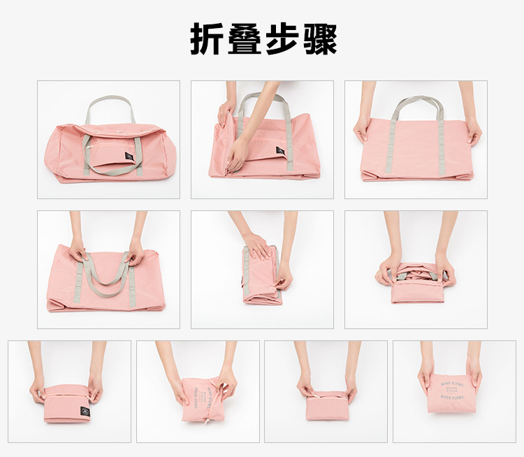 Du lịch công suất lớn xe đẩy túi duffel túi du lịch lưu trữ túi xách tay vai túi gấp túi du lịch nữ túi xách du lịch thể thao