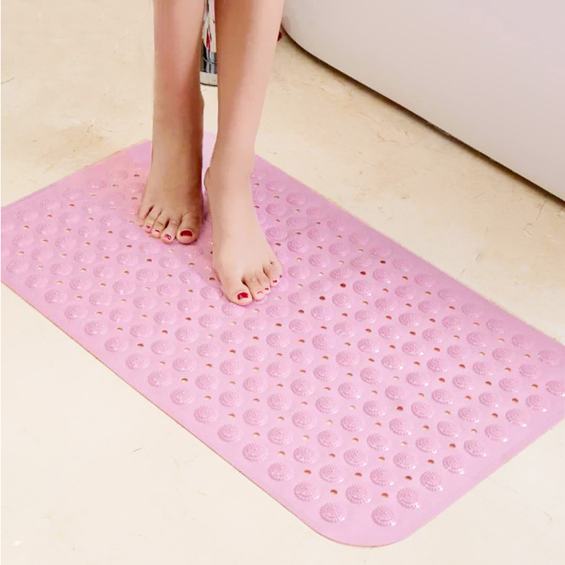 Phòng tắm gia đình mat với cốc hút thảm nhựa phòng tắm vòi sen phòng mat khách sạn tắm massage mat