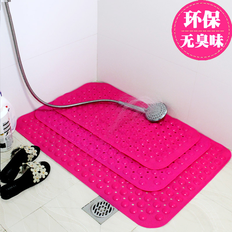 Phòng tắm gia đình mat với cốc hút thảm nhựa phòng tắm vòi sen phòng mat khách sạn tắm massage mat