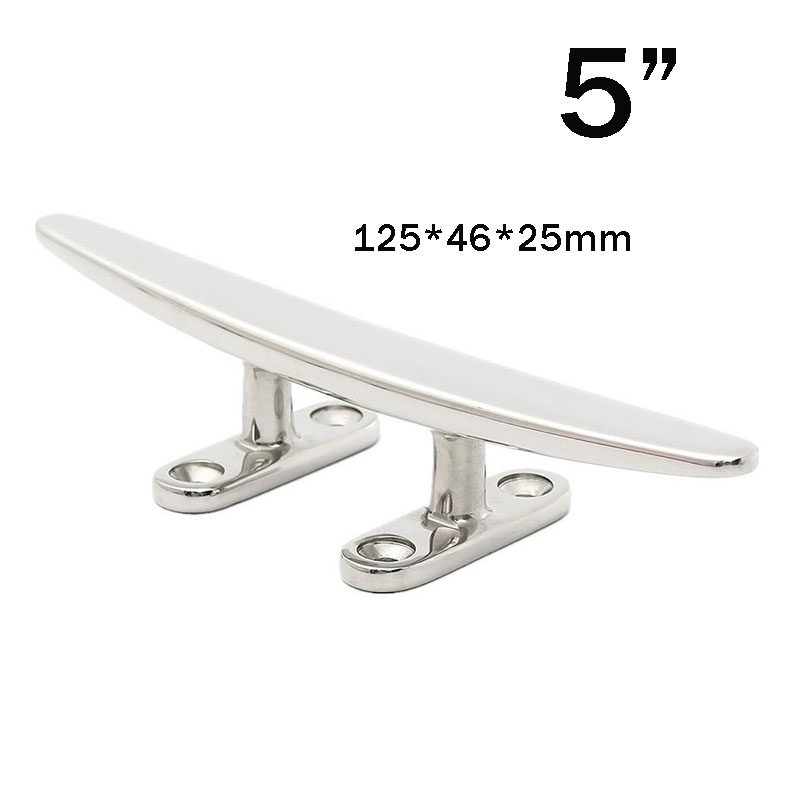 5 - inch hole low plane splint hardware 316 stainless steel marine deck rope flat bolt