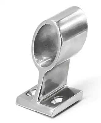 1 piece of railing support light bracket 22mm is suitable for the side of the dashboard or stern armrest of the engine room