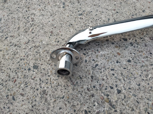 Adecuado para tubo de escape de motocicleta de haz curvo Haojue, tubo de escape HJ110, silenciador de HJ110-A, chimenea