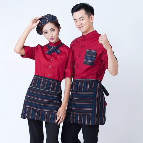 Зимний осенний лонгслив для работы, униформа, короткий рукав