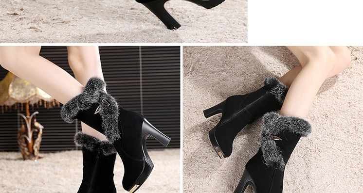 Bottes hiver pour femme      en Polyurethane - Ref 3248978 Image 18