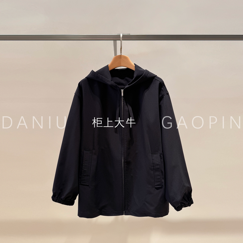 【Dewdrop】Xiaoheyuan Single 2026 Autumn New Thin Silk Wool Fine Knit Jacket Coat 1261A2024801