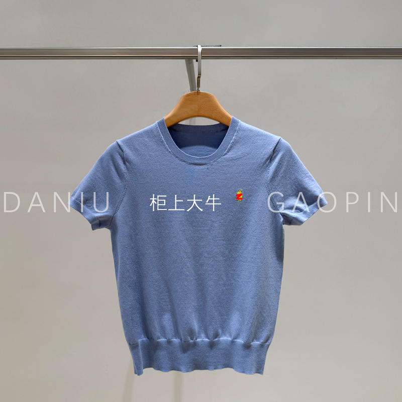 Rl Original Single Item 2026 Summer Classic Slim-Fit Short-Sleeve Crew Neck Knitwear Thin T-Shirt Rl26846