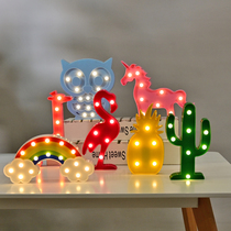 Childrens birthday scene Decoration lamp creative party Decoration lamp childrens room decoration room bedroom decoration