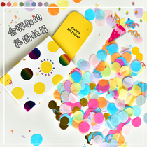Birthday small gift cannons party paper scraps handheld ins New Years Day New Years Day New Years Eve party Childrens atmosphere Supplies